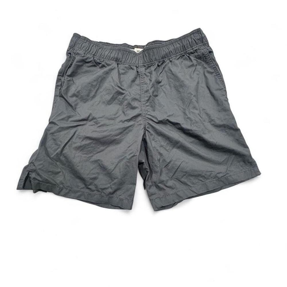 Bp Men's Grey and Black Shorts